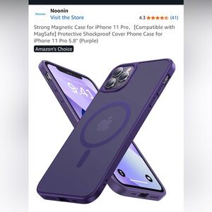 Purple Magnetic iPhone 11 Pro Case